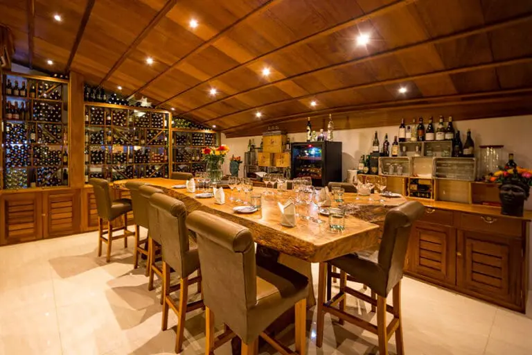 Wine area.
