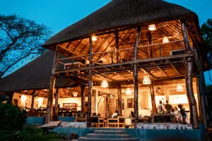 Exterior of main area