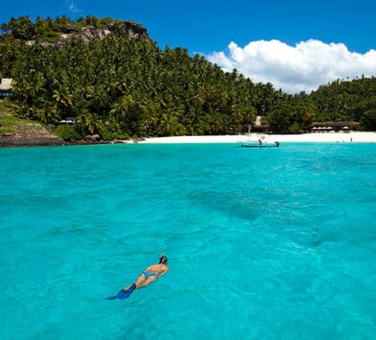 Para muchos, esto es lo que son las Seychelles: simplemente hermosas playas desiertas.