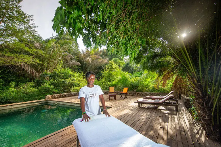 Indulge your senses with a spa treatment.