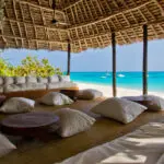 Playa privada.