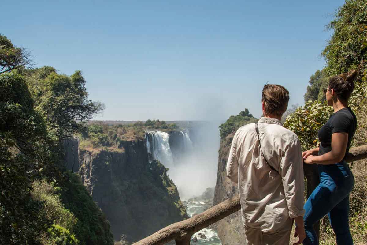 Los huéspedes de Avani tienen acceso ilimitado a la parte zambiana de las cataratas Victoria, en Zimbabue.