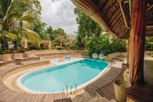 Private swimming pool