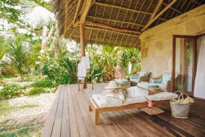 Bedroom deck