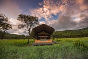 Esterno del Dunia Camp.