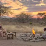 Puesta de sol en Tarangire.
