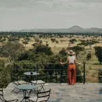 Views from the lodge deck.