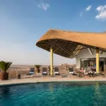 Swimming pool at Safarihoek Lodge.