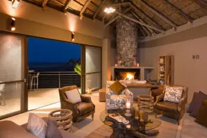 Guest lounge.