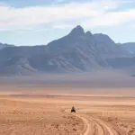 Quad biking activity.