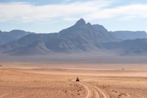 Quad biking activity.
