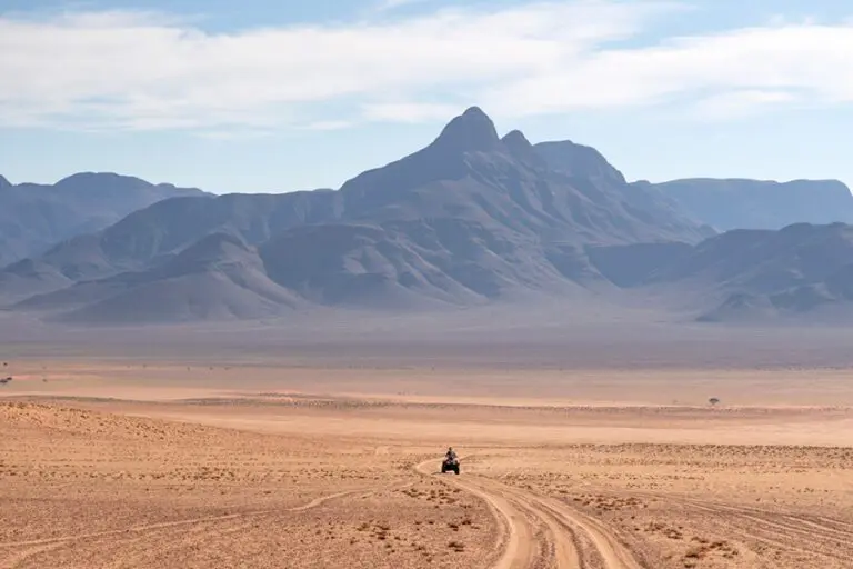 Quad biking activity.