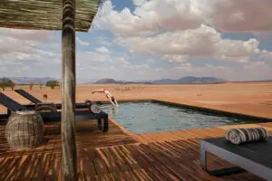 Cool off in the swimming pool | Kwessi Dunes
