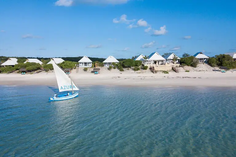 Barefoot luxury at a beachfront retreat.