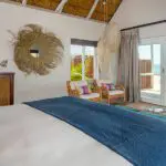 Vista desde la villa de la playa.