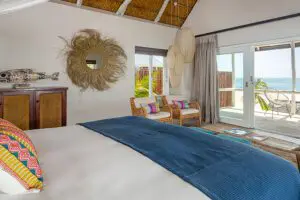 Vista desde la villa de la playa.