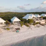 Villas en la playa.