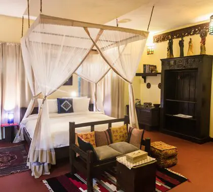 Interior de la suite Garden.