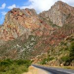 Ruta 62 entre Montagu y Ashton.