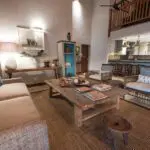 One of two features two spacious lounge areas.