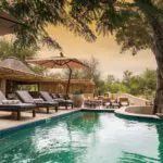 Your private pool in front of the homestead.