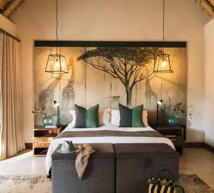 Interior de la suite.