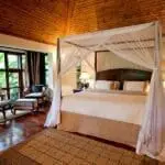 Cottage interior at Legendary Lodge.
