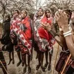 Dance with the Datonga tribe near Mwiba Lodge.