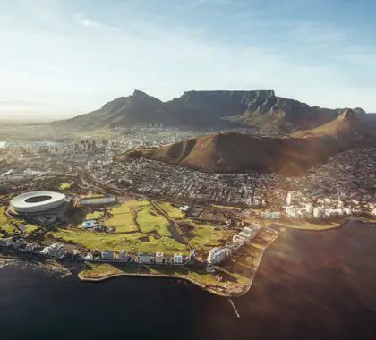 Aerial view of Cape Town in South Africa | Go2Africa