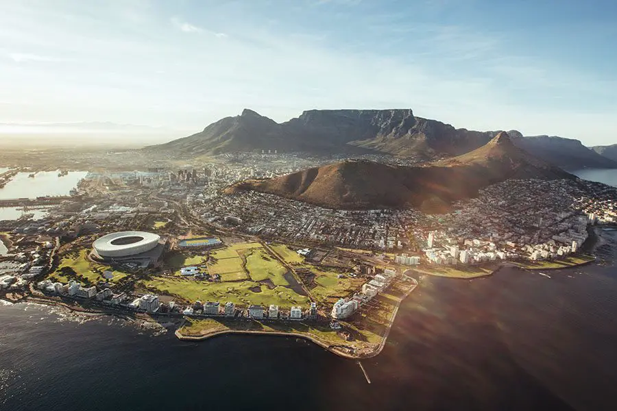 Aerial view of Cape Town in South Africa | Go2Africa