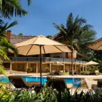 Relax at the pool at Kitela Lodge. 