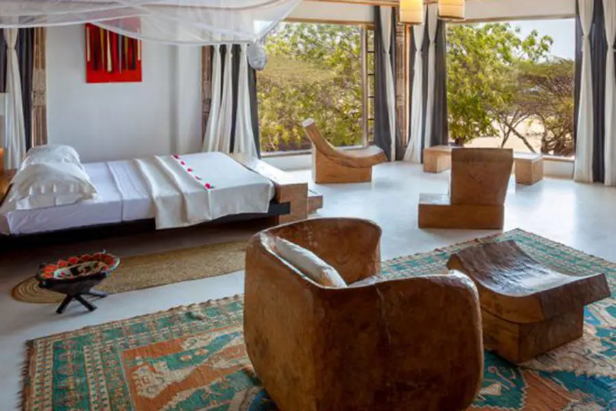 Interior de la suite.
