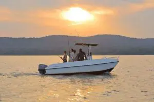 Fishing on Lake Victoria.