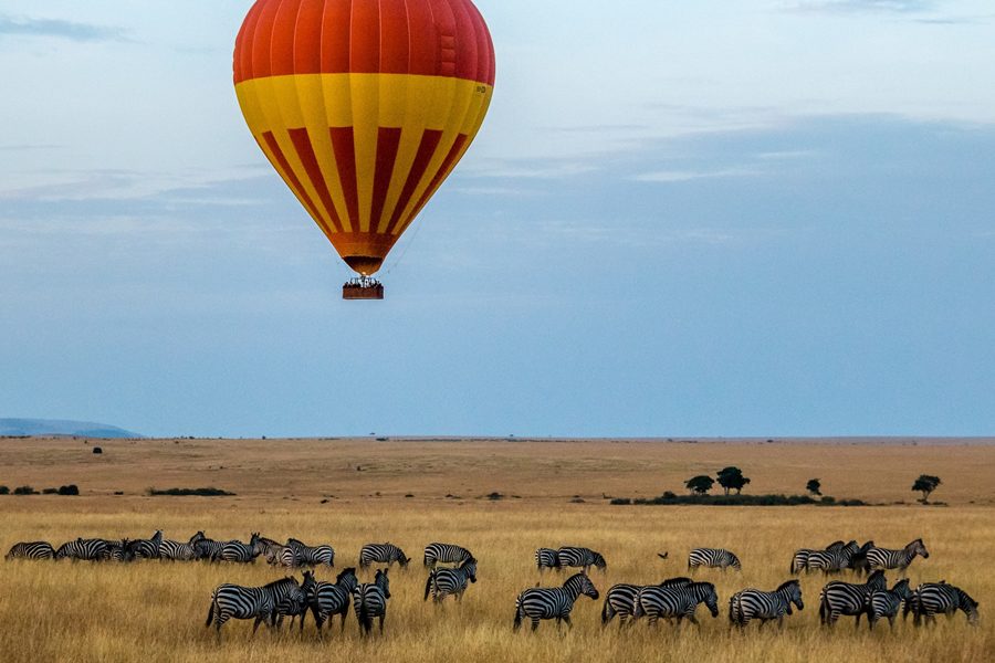 Hot-air balloon safari in the Masai Mara, Kenya | Go2Africa