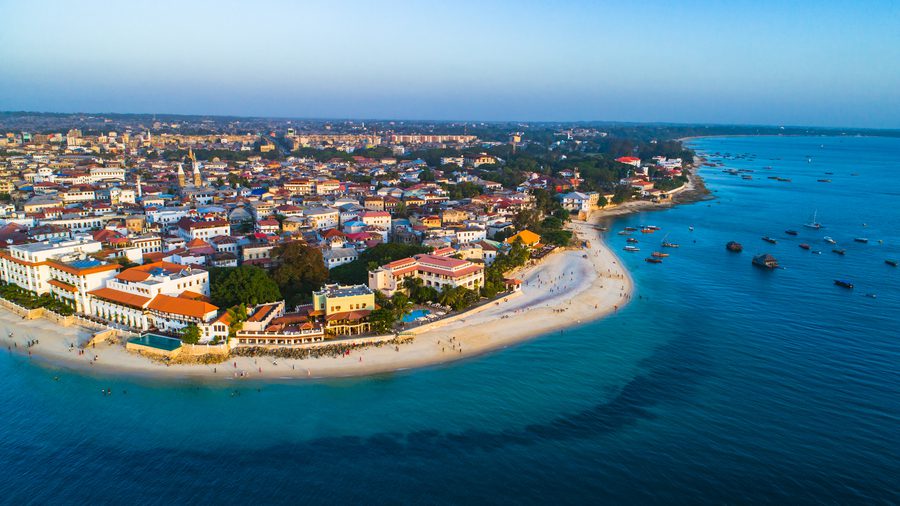 Aerial view of Stone Town, Zanzibar | Go2Africa