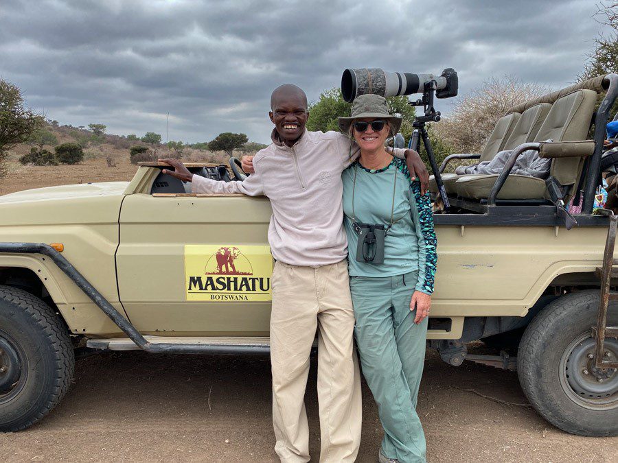 Photographer and guide on safari, Botswana | Go2Africa 