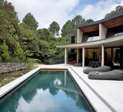 Exterior de Villa Verte.