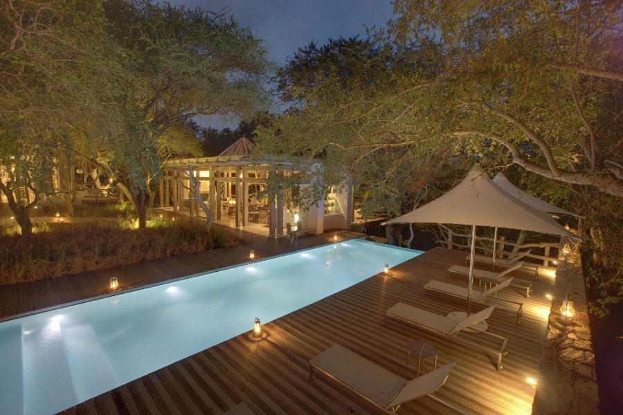 Kapama Karula swimming pool area, South Africa | Go2Africa
