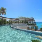 Swimming pool view.