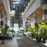 The lobby.
