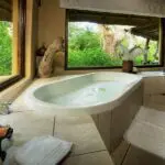 Bain avec vue.