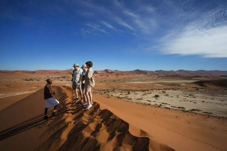 Sand dunes and exploration at Kulala Desert Lodge, Namibia | Go2Africa
