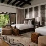 Nyungwe House suite interior.