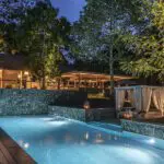 Swimming pool.