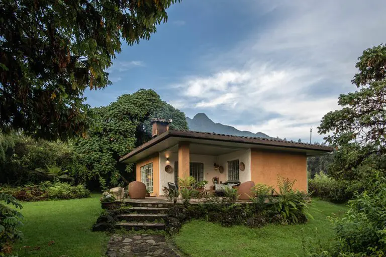 Sabyinyo Silverback Lodge, a luxury forest retreat.