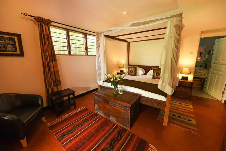 The Boma Entebbe cottage interior.