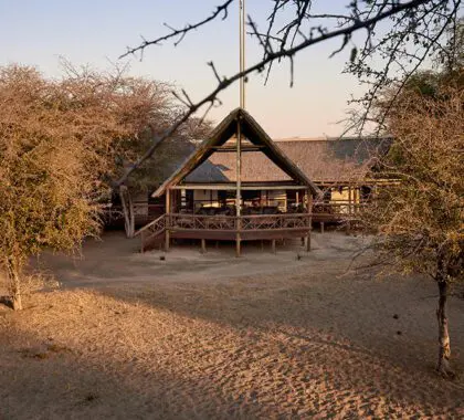 Zona principal de Deception Valley Lodge.