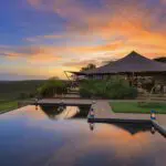 Loisaba swimming pool view.