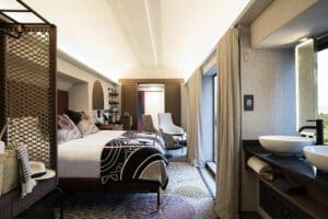 Bedroom interior.
