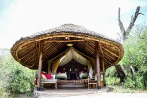 Torrilis Camp safari tent.